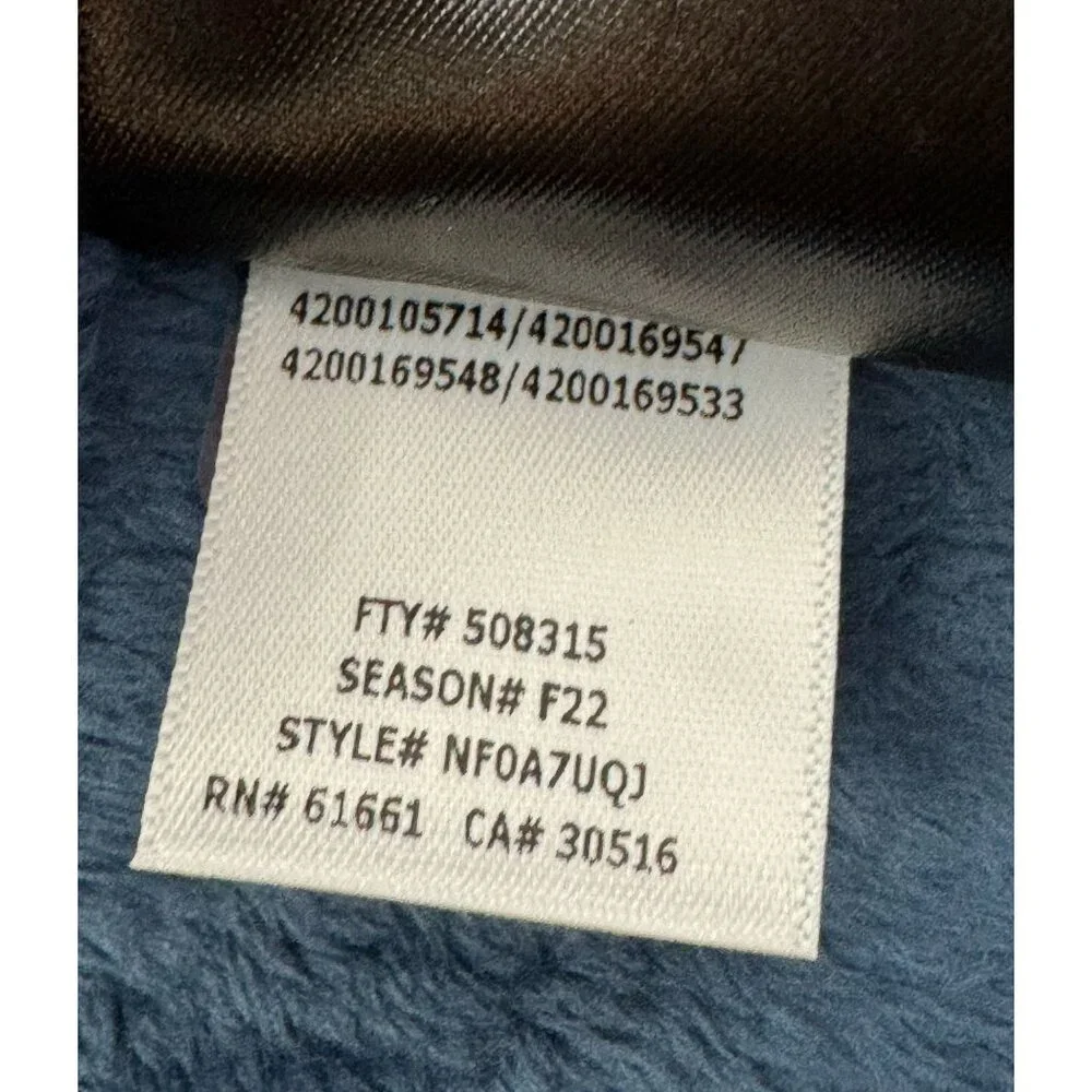 The North Face Women's Osito Jacket Full Zip Front Closure in Blue (Space) SZ M - Picture 9 of 10